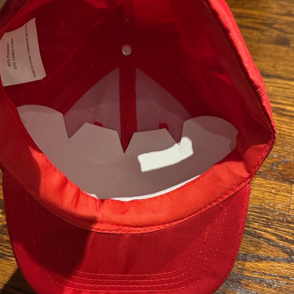 Red Baseball Cap - Picture 5 of 6